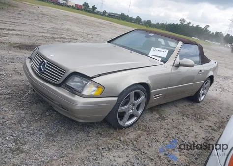 1999 Mercedes-Benz Sl 500 from USA, damaged, VIN WDBFA68F4XF179474